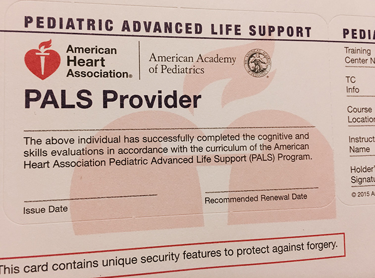 Nashville PALS skills sessions